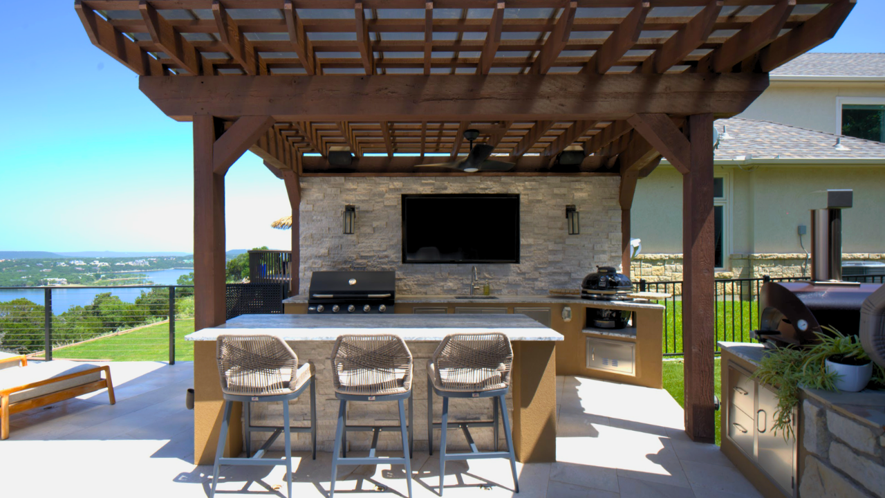 Custom Cornerstone pool build